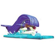 big inflatable slide